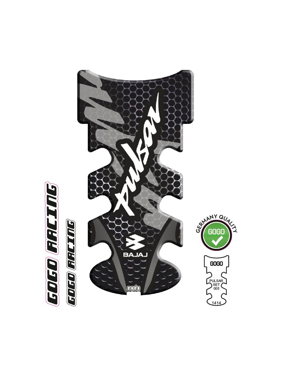 Gogomoto Pulsar Tank Pad
